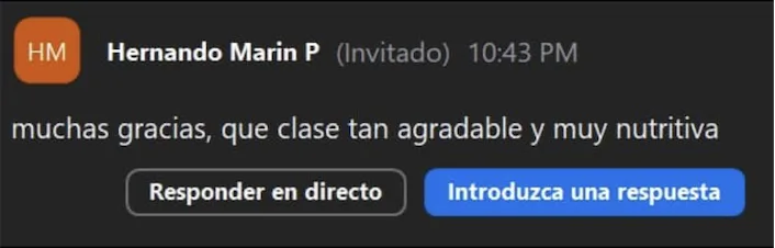 Opinión de alumno 3