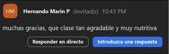 Opinión de alumno 3