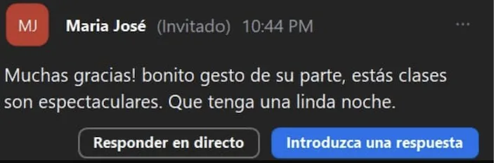 Opinión de alumno 4