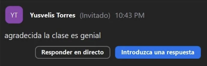 Opinión de alumno 5