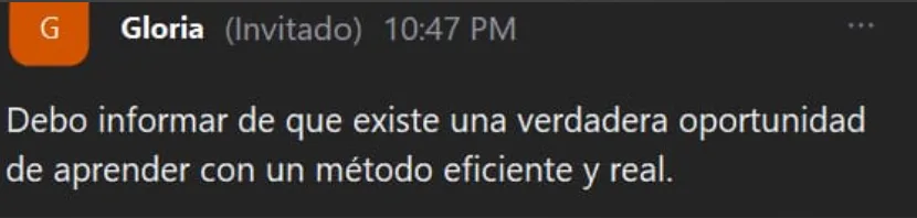 Opinión de alumno 6